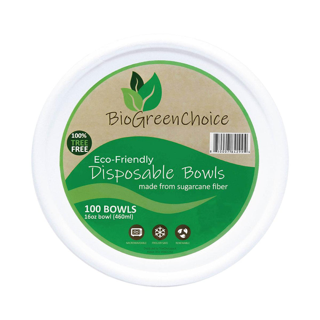 16 oz Eco-Friendly Disposable Soup Bowl