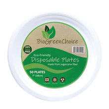 Load image into Gallery viewer, 7&quot; Eco-Friendly Disposable Plate