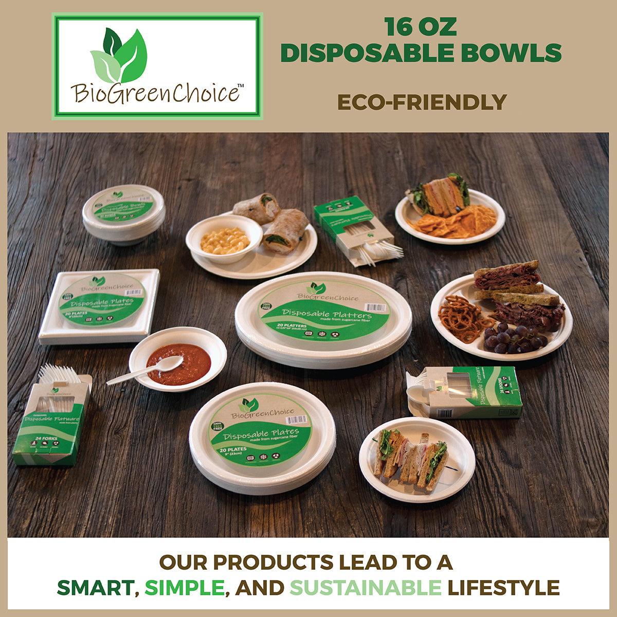 Biodegradable Disposable And Bowls Restaurant Dishes Paper Plates