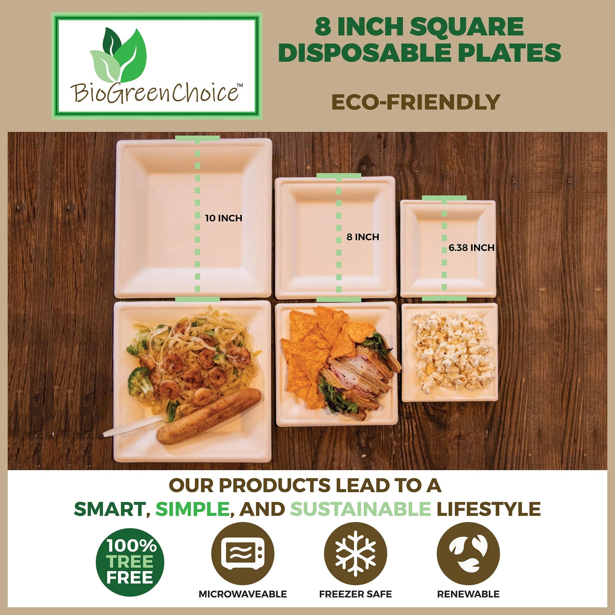 7 Eco-Friendly Disposable Plate – BioGreenChoice