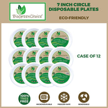Load image into Gallery viewer, 7&quot; Eco-Friendly Disposable Plate