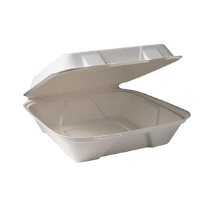 9x9x3 Eco-Friendly Disposable Takeout Container -Single