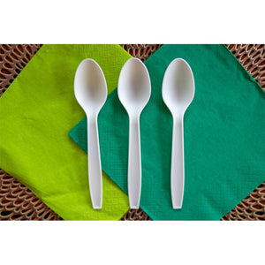 6" Spoon - Compostable/C-PLA (1000 Count)