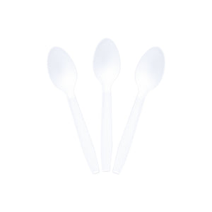 6" Spoon - Compostable/C-PLA (1000 Count)