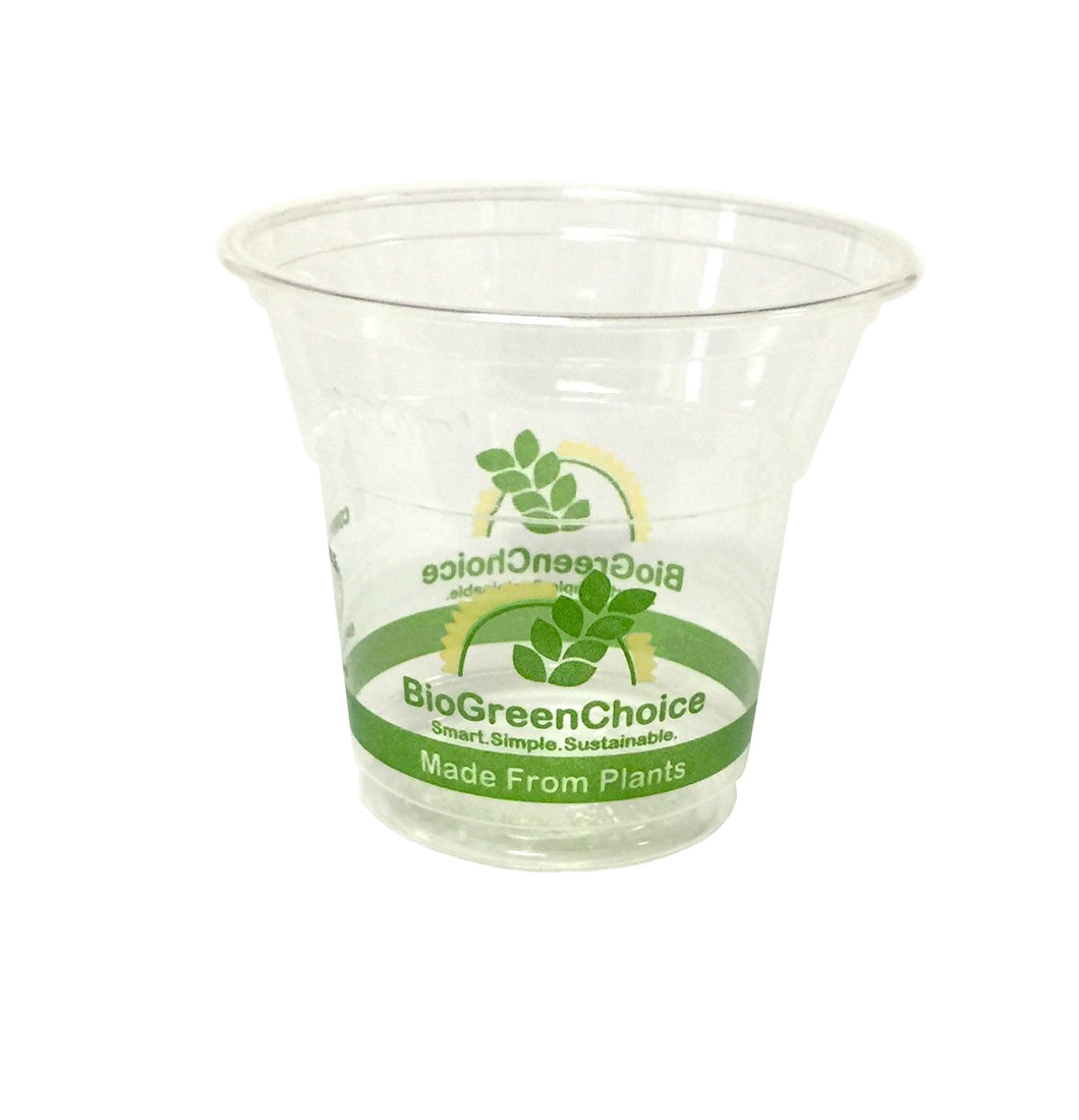 6oz Compostable Clear PLA Cold Cup (2000 count)