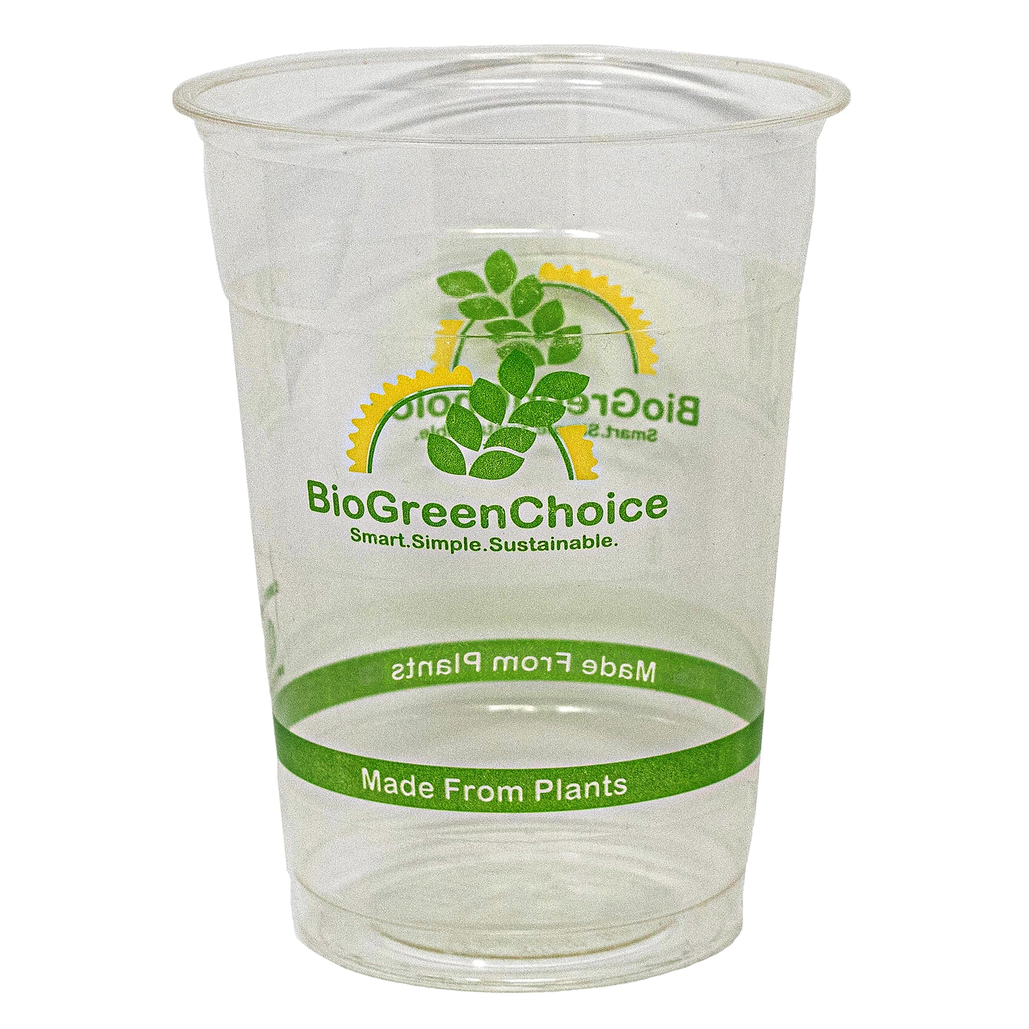 Eco-Products PLA Green Stripe Cold Cup - 28 oz - EP-CC28-GS - 600