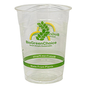 32 oz. Eco-Friendly Clear PLA Cold Cup (600 Count) printed