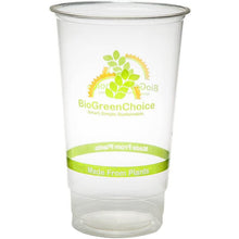 Load image into Gallery viewer, 24 oz Eco-Friendly Clear PLA Cold Cup (1000 Count) printed