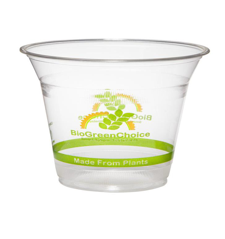 1 oz Compostable Clear PLA Souffle Cup (count 3000)