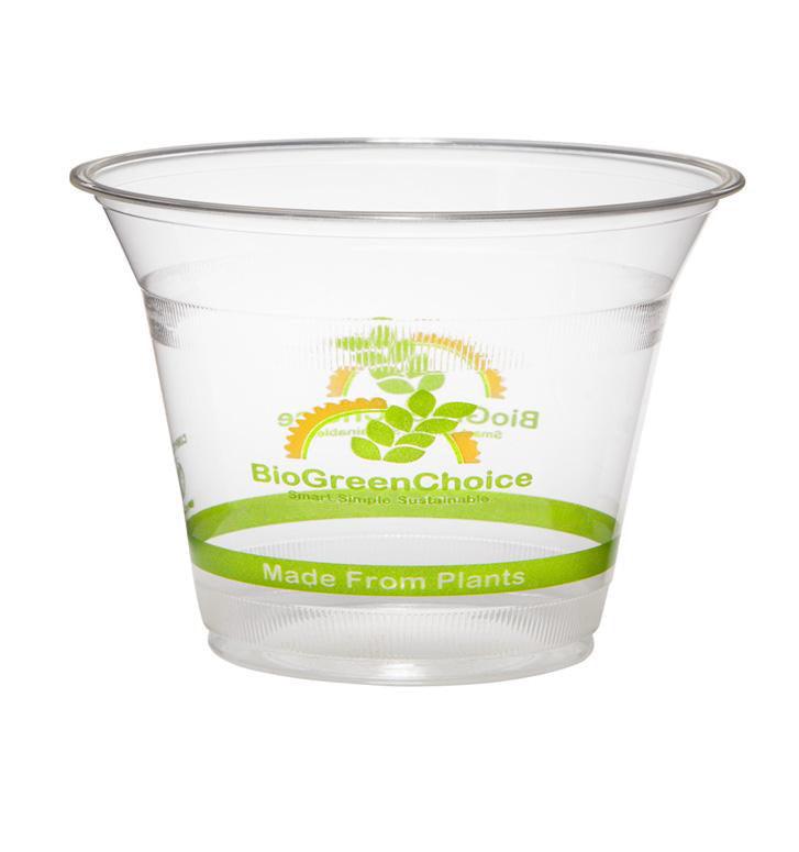 1 oz Compostable Clear PLA Souffle Cup (count 3000) – BioGreenChoice