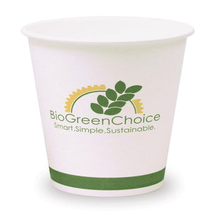 12 oz Eco-Friendly Cold Paper Cup W/two sided Bio Lining (1000