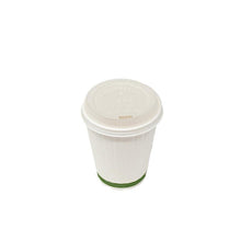 Load image into Gallery viewer, LID - 8 oz Compostable Compostable Hot Paper Cup