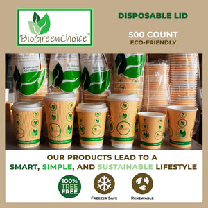 Lid 12-20oz Hot Paper Cups