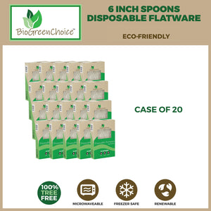 Eco-Friendly CPLA Flatware Spoons (480 Count)