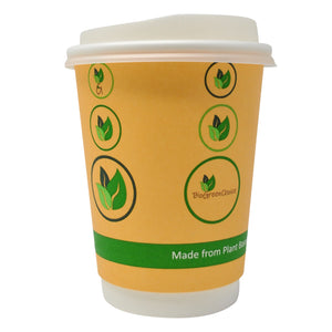 12 oz. Eco-Friendly Double Wall Hot Cup (144 count, 12 packs of 12)