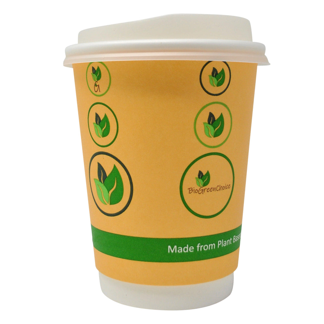 12 oz. Eco-Friendly Double Wall Hot Cup (144 count, 12 packs of 12)