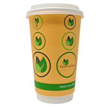 Load image into Gallery viewer, 16oz Eco-Friendly Double Wall Hot Cup (120 Count, 12 packs of 10)