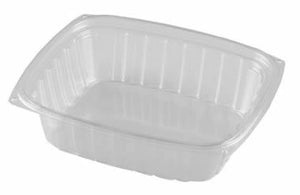 24 oz Compostable Clear PLA Rectangle Deli