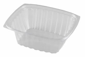 32 oz Compostable Clear PLA Rectangle Deli(600 count)