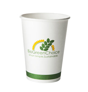 32oz Compostable Hot Paper Bowl Bowl w/ Bio Lining (500 count)