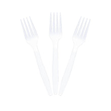 Load image into Gallery viewer, Eco-Friendly CPLA Disposable Flatware Forks