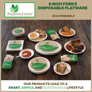 Eco-Friendly CPLA Disposable Flatware Forks
